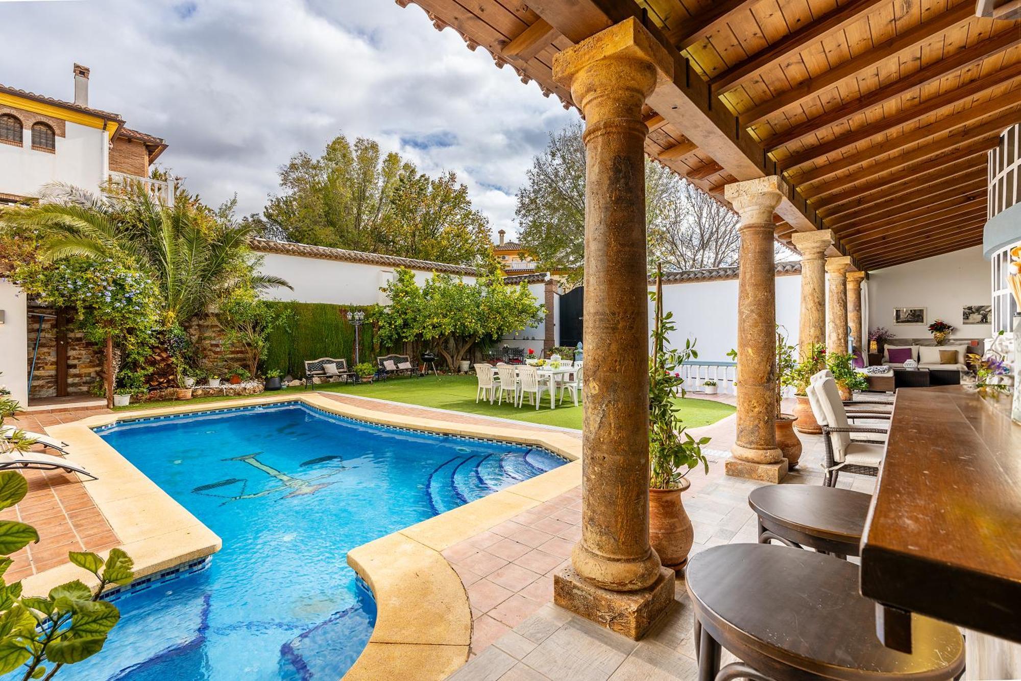 فيلا Casa De Amigos La Latina Con Piscina, Chimenea Y Barbacoa Illora المظهر الخارجي الصورة